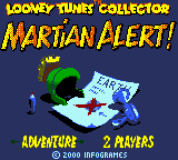 Looney Tunes Collector - Martian Alert! (Europe) (En,Fr,De,Es,It,Nl) Title Screen